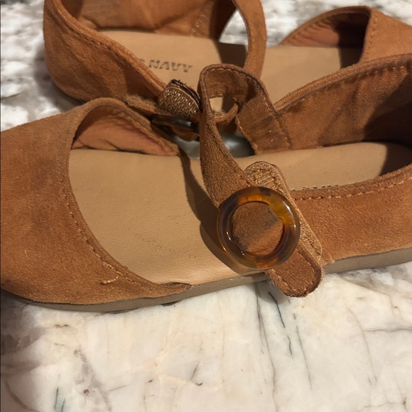 Old Navy Kids Black and Brown Dress Shoes - Picture 4 of 5